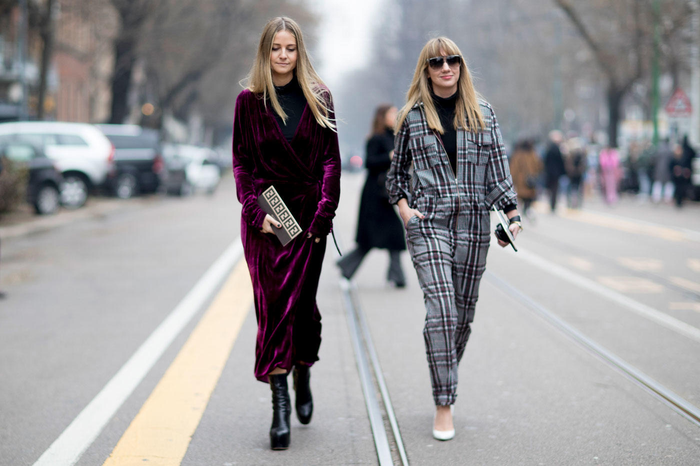 best street style looks, Milan Fashion Week Fall 2017 Street Style