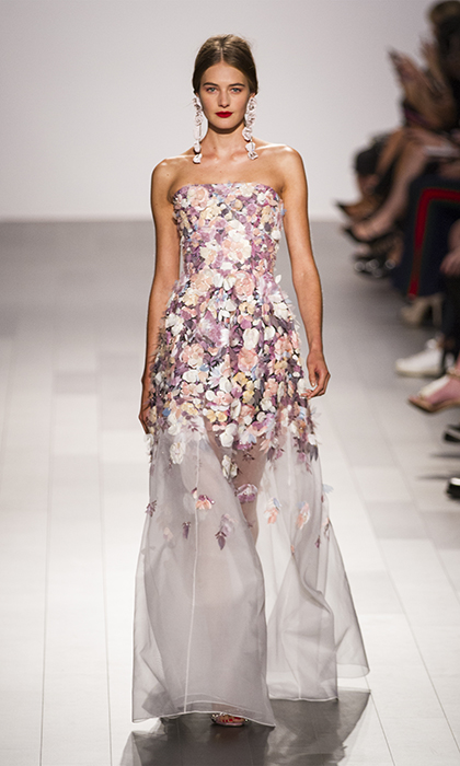 Runway Report: Badgley Mischka Spring 2018 - FashionFiles