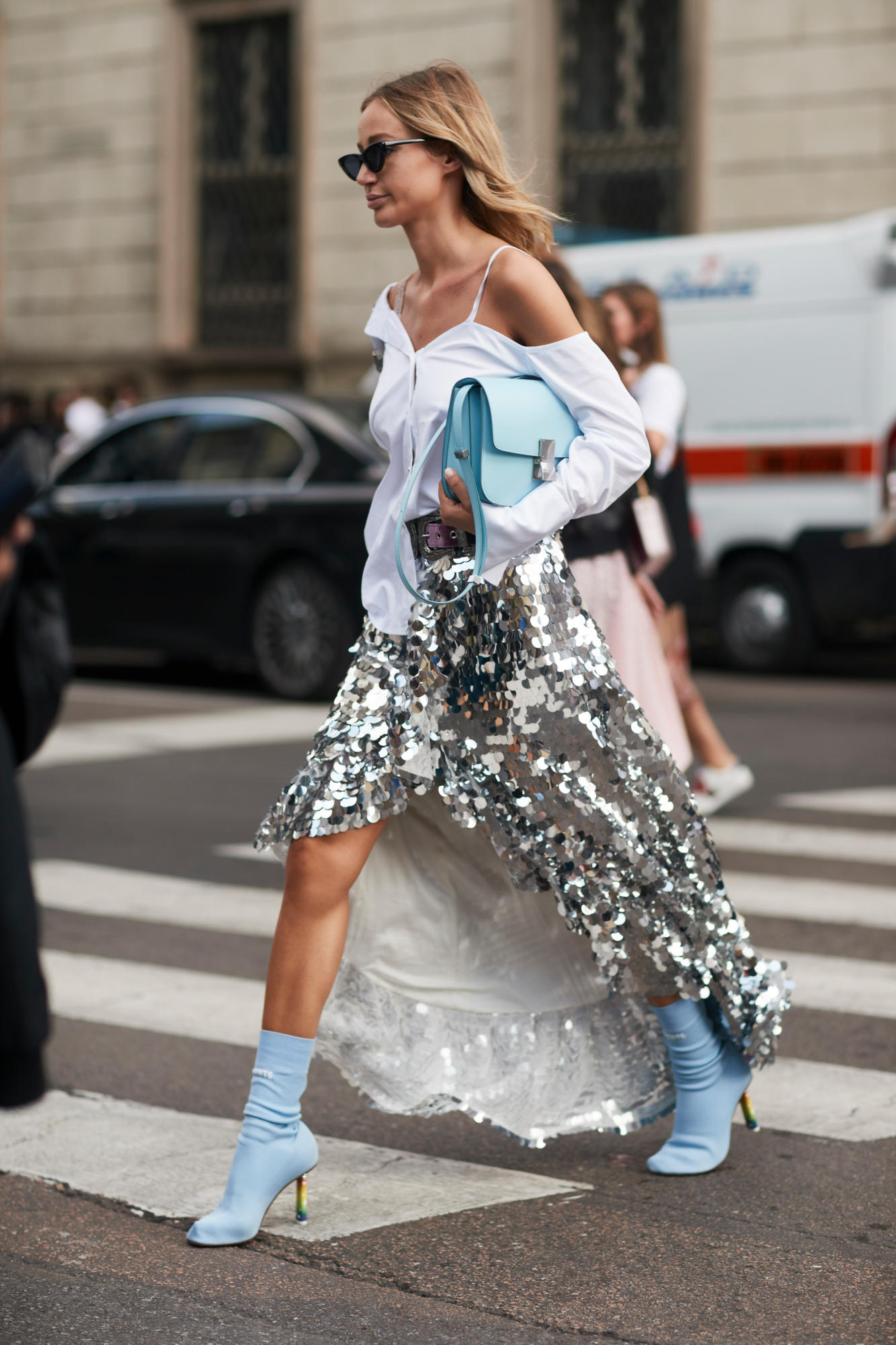 Yes, the Milan Fashion Week Street Style Spring 2018 was ...