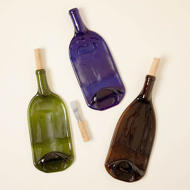 eco gifts, wine platter