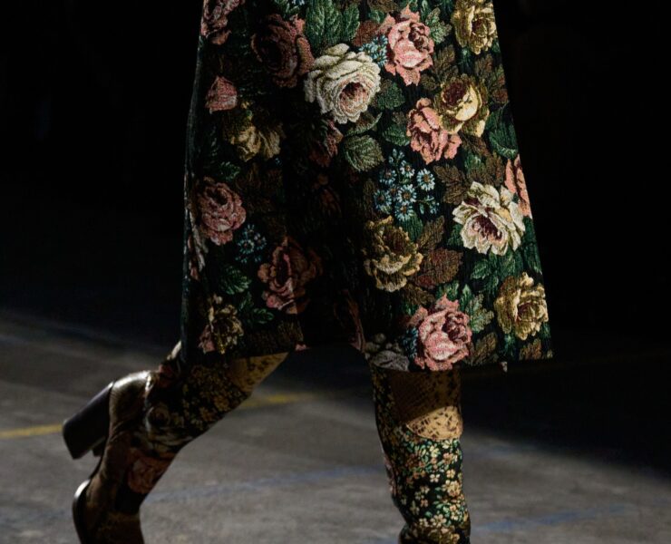 dark florals fall 2026 trend